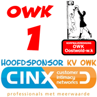 OWK 1 blijkt opnieuw sterkste in derby eerste oefenwedstrijd zaal