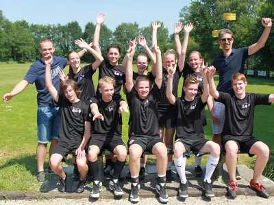 Combi B1 wint op het nippertje kampioenswedstrijd van VZK/Donkerbroek B1