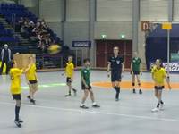 Groningen U13 tijdens Korfball Challenge 2018 in Rotterdam