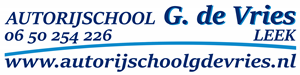 Sponsor autorijschool G de Vries
