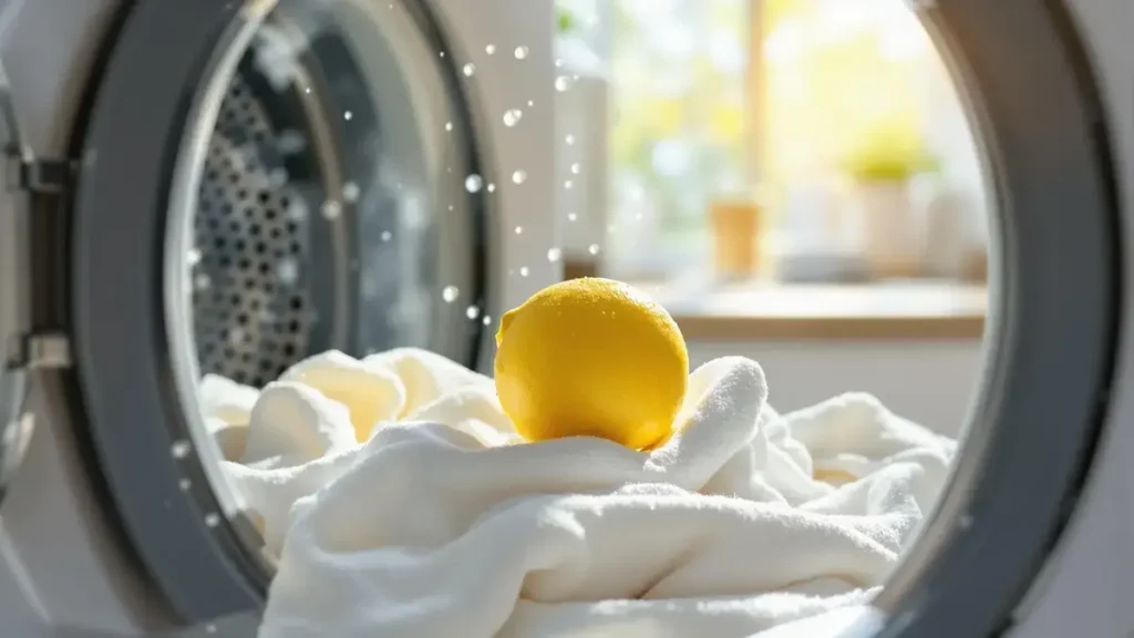 De citroen in de wasmachine: een eenvoudige oplossing voor stralende kleding