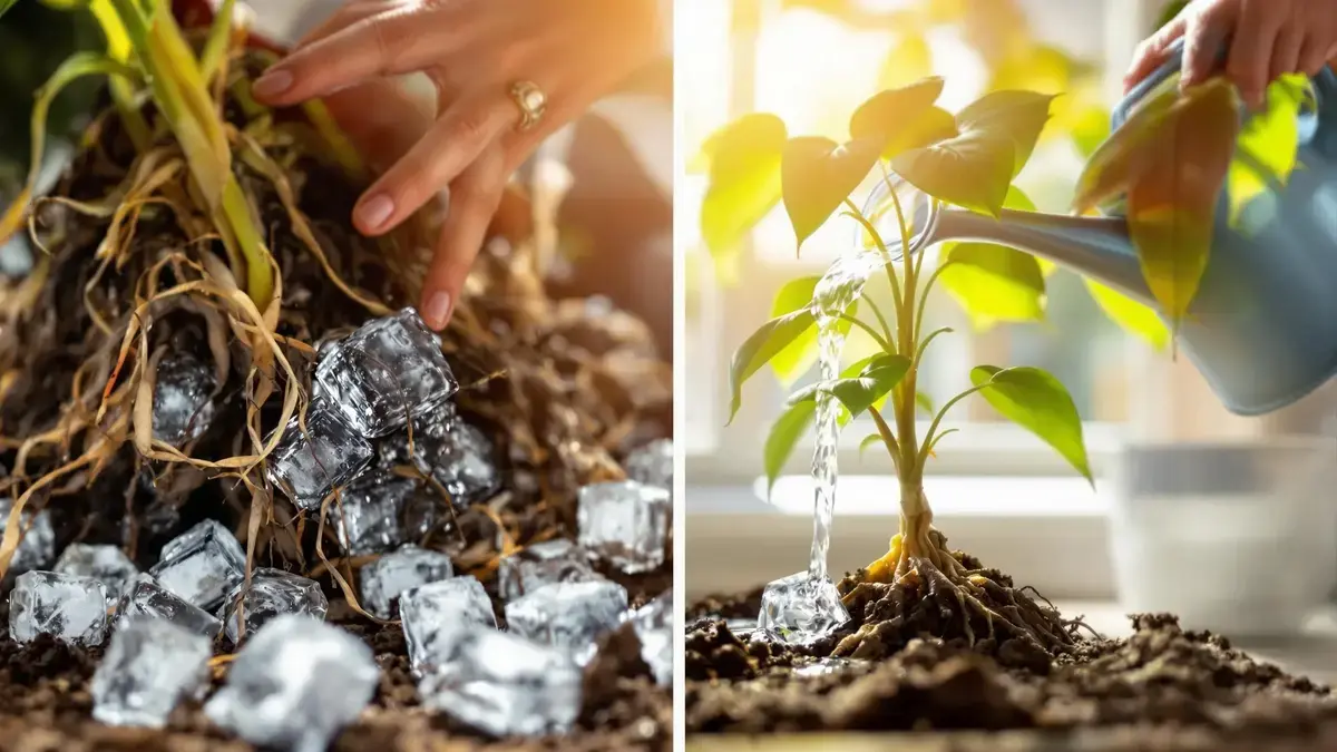 Deze populaire bewateringstechniek kan schadelijk zijn voor je kamerplanten
