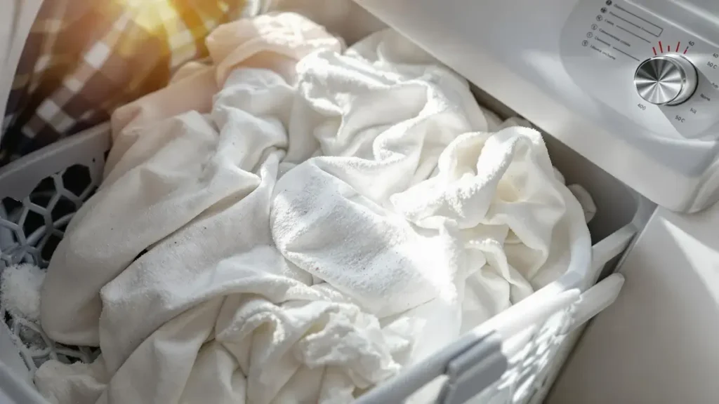 Herstel je witte was met deze onfeilbare truc in je wasmachine, zelfs voor hardnekkige vlekken zoals bloed