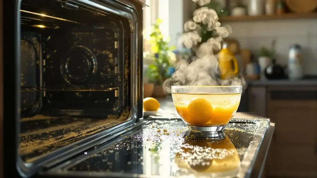 Plaats deze vrucht in je vieze oven, hij zal hem in een oogwenk schoonmaken