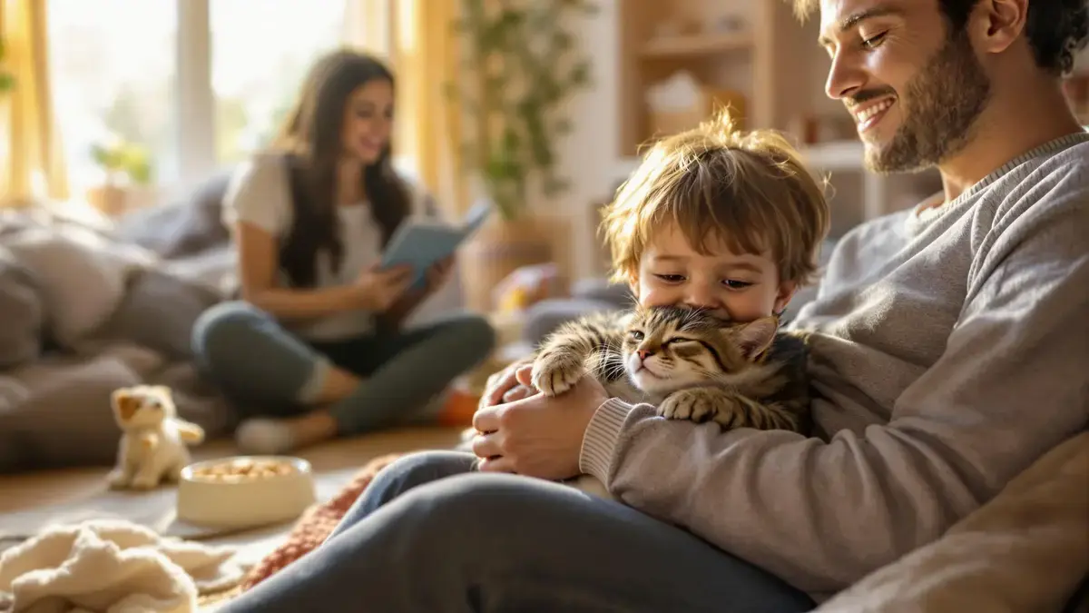 Zo kiest een kat zijn favoriete persoon in het gezin, volgens de wetenschap